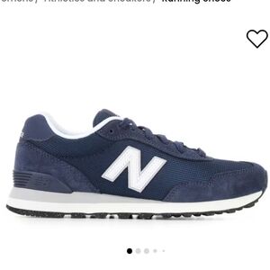New Balance Navy and White 515